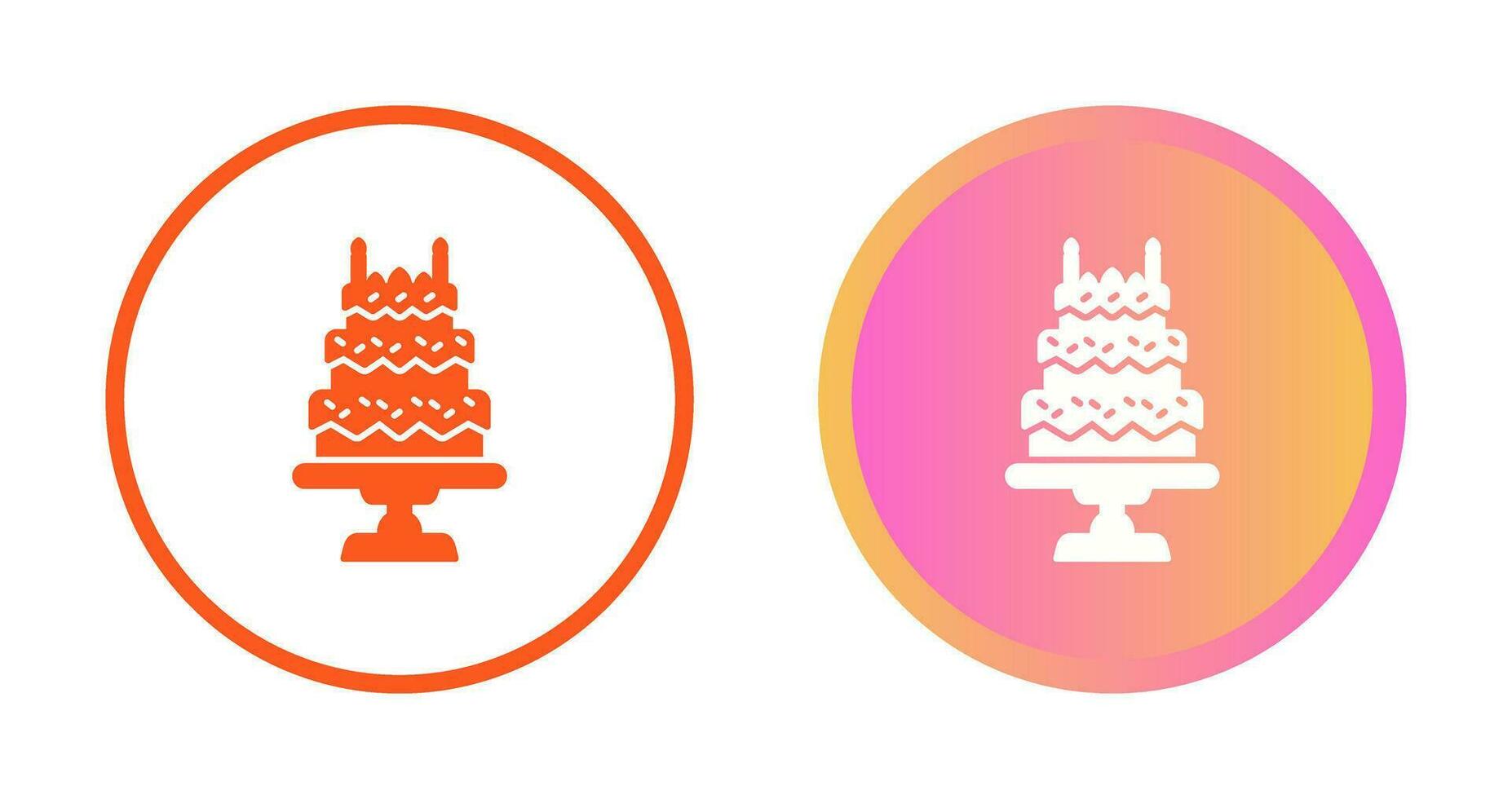 Birthday Cake Vector Icon