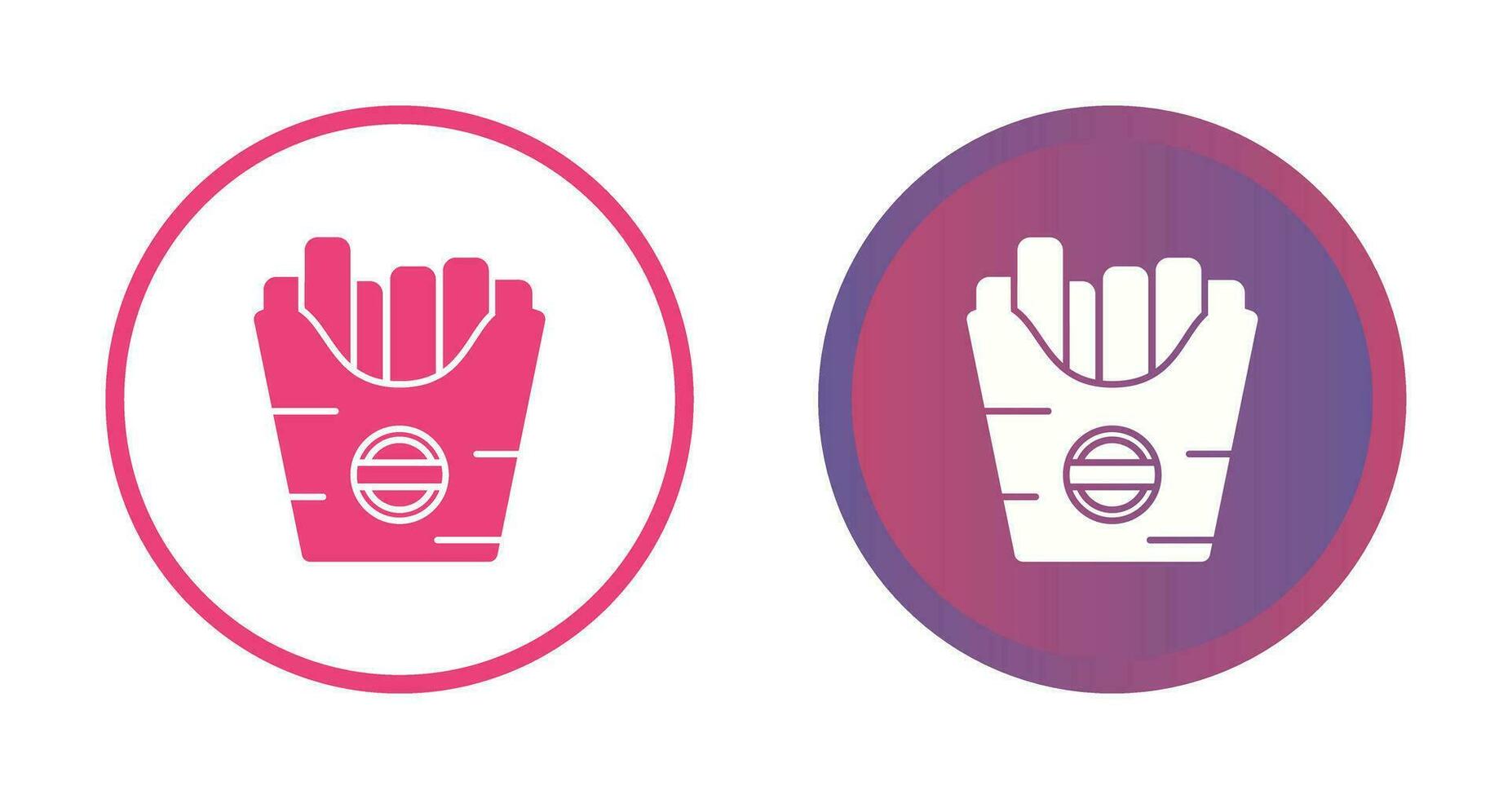 French Fries Vector Icon