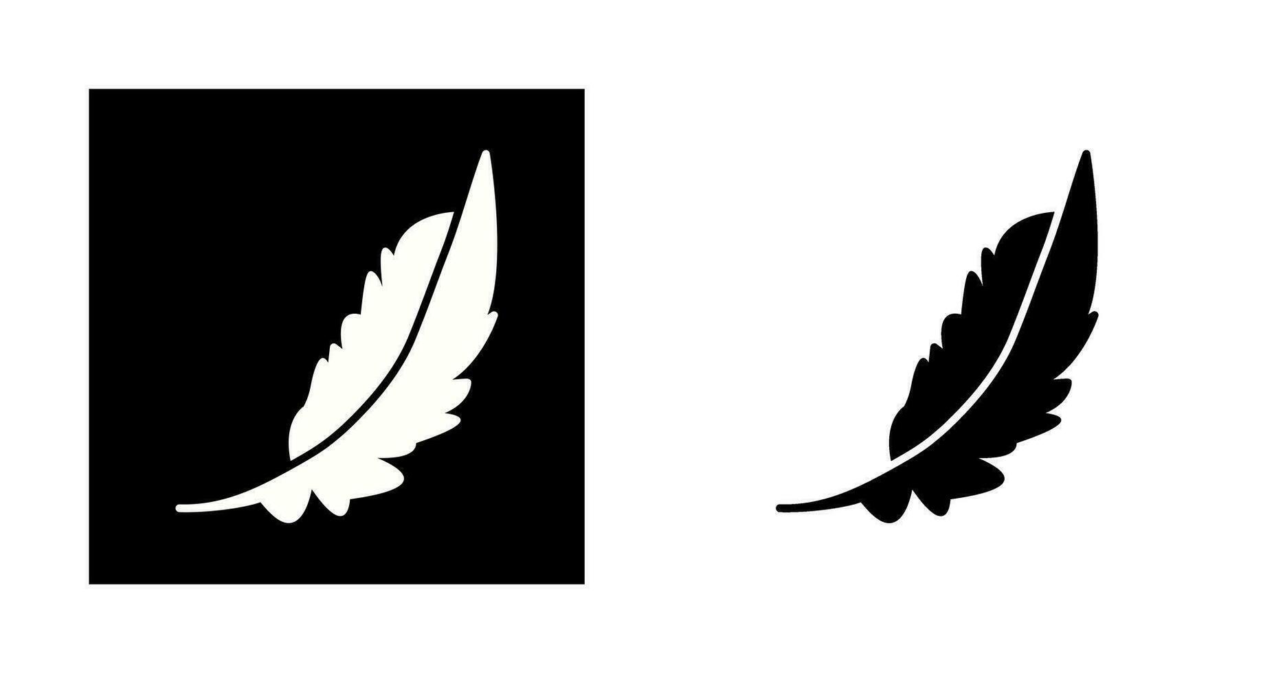 Feather Vector Icon