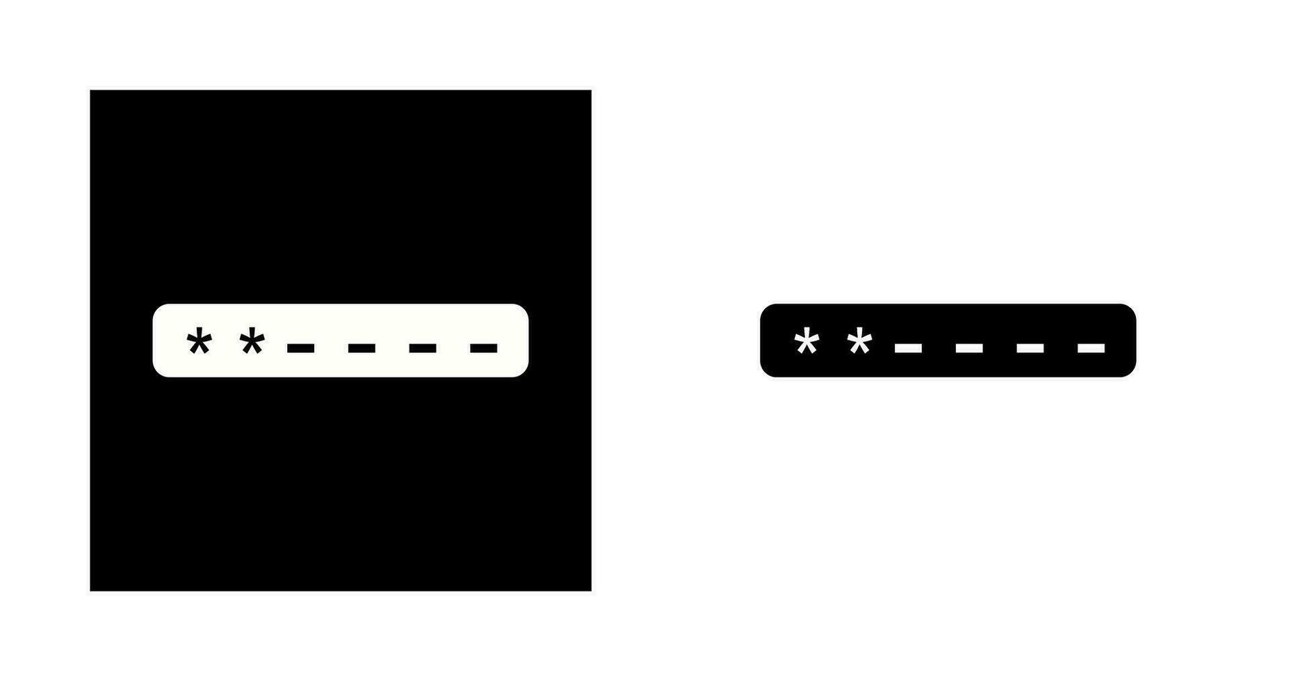 Enter Passcode Vector Icon