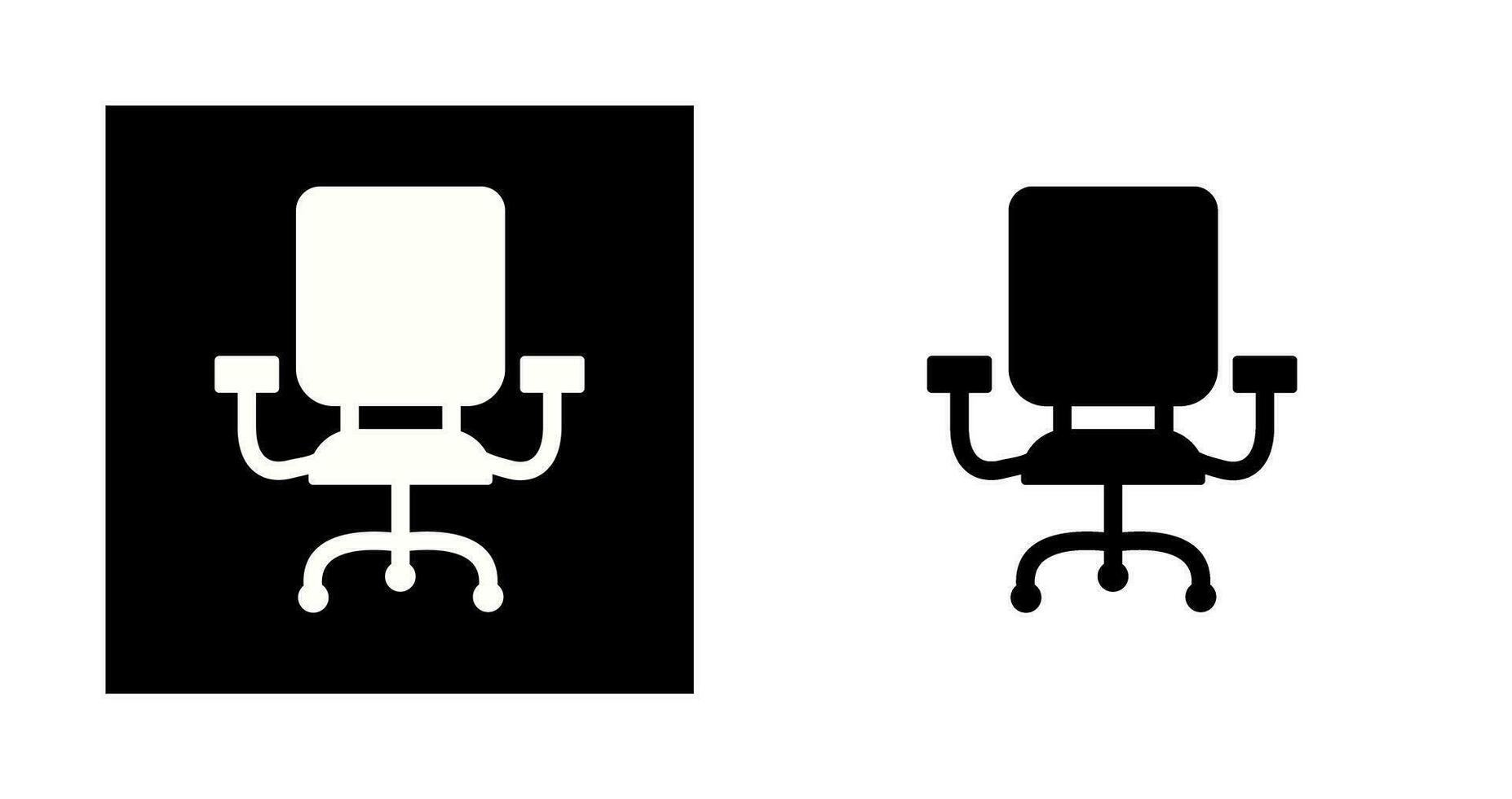 Office Chair Vector Icon