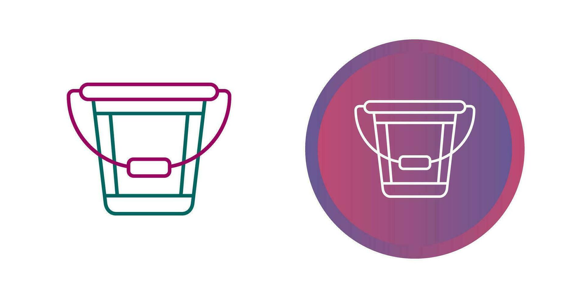 Bucket Vector Icon
