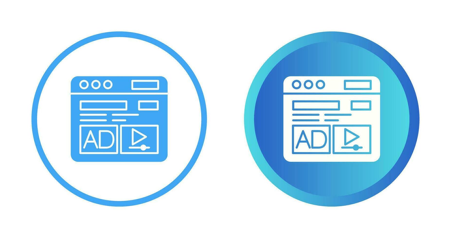 AD Vector Icon