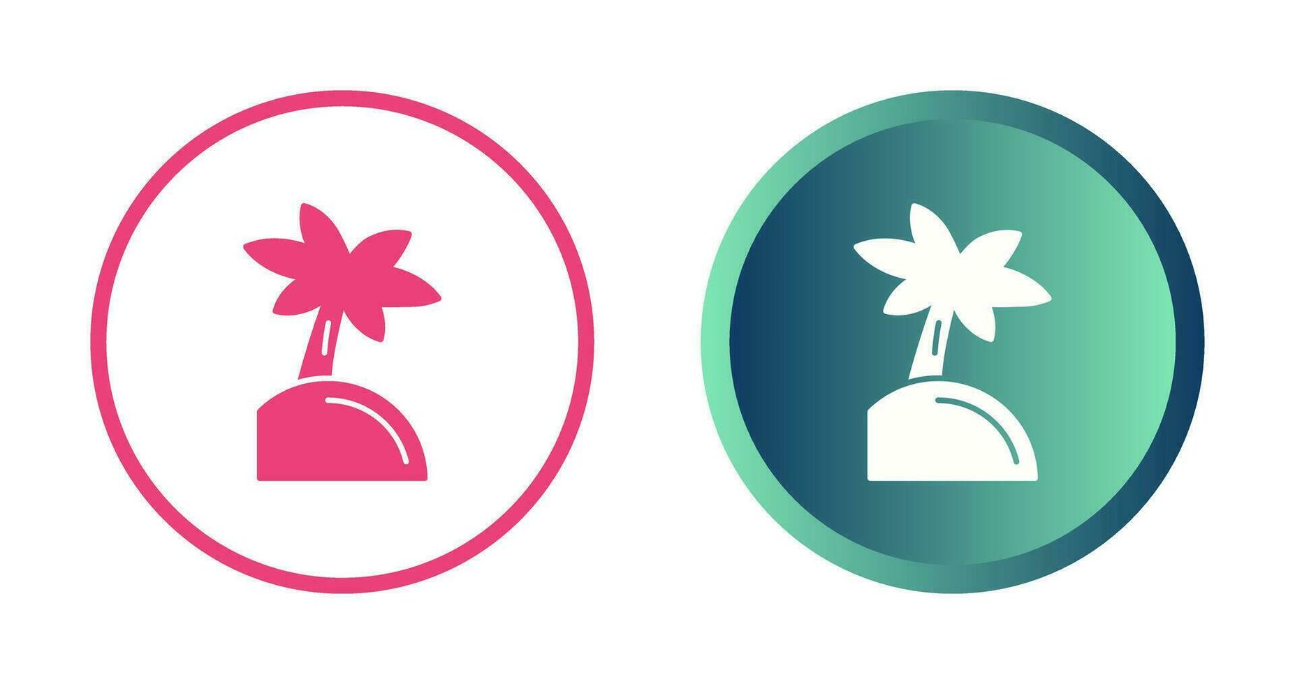 Palm Tree Vector Icon