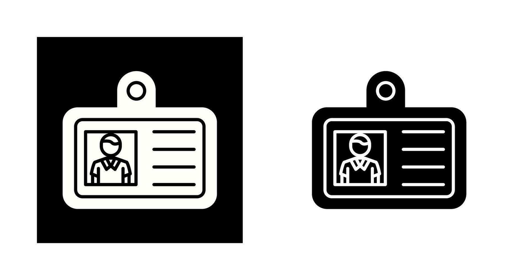 Staff Card Vector Icon