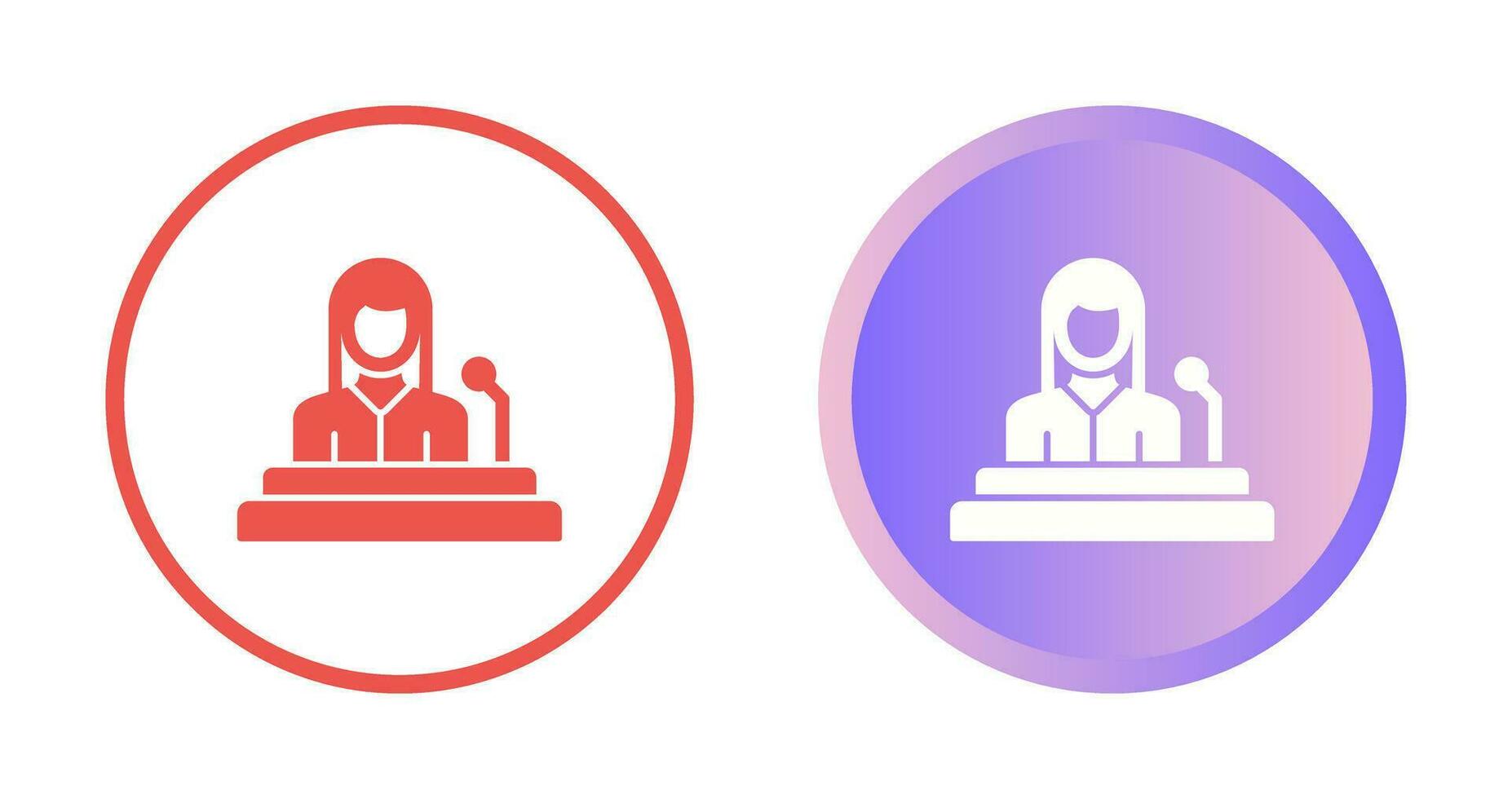 Lectern Vector Icon