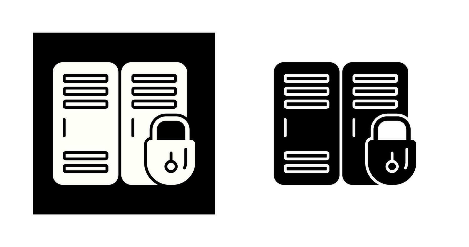 Locker Vector Icon
