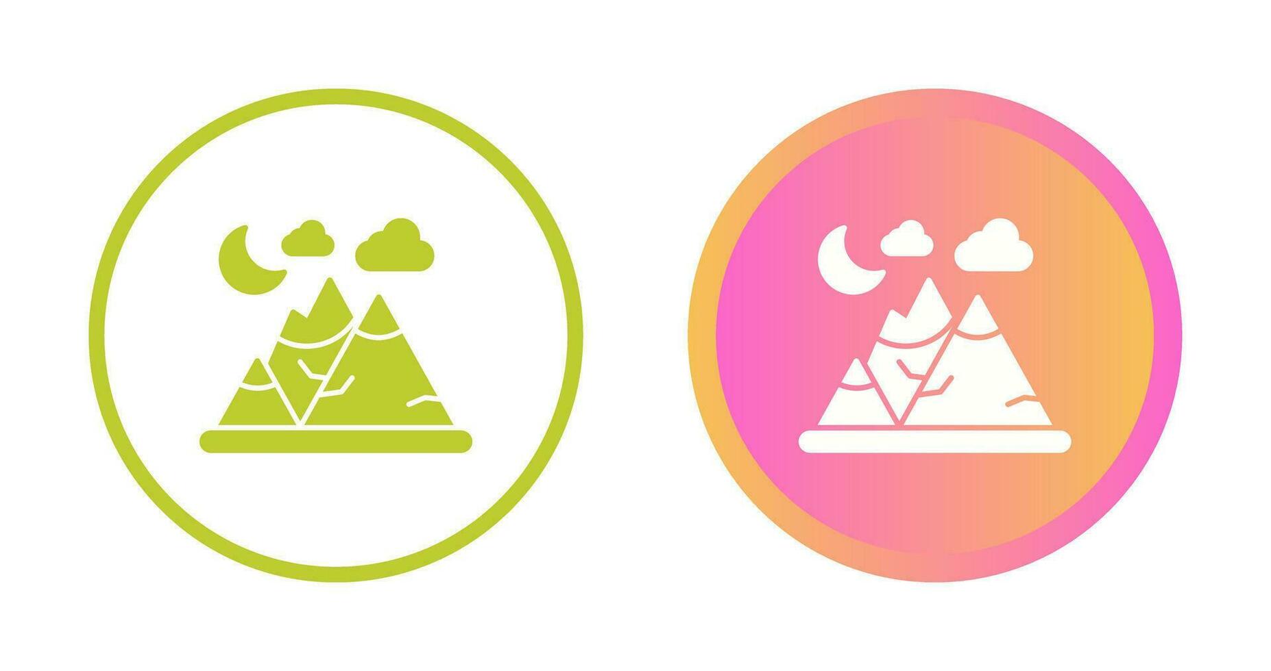 Mountain Vector Icon