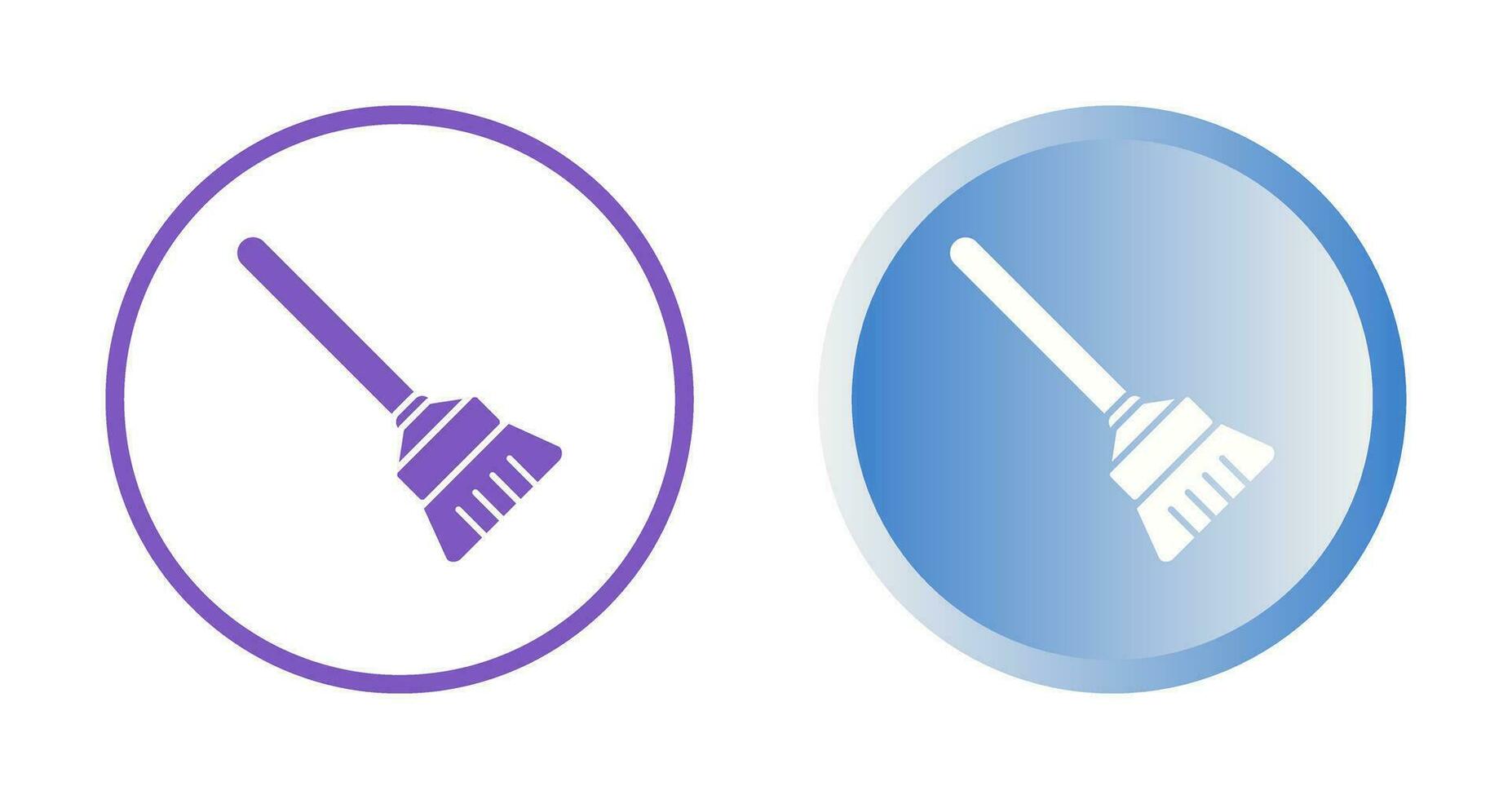 Broom Vector Icon