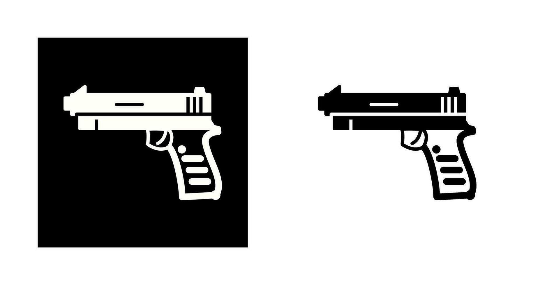 Pistol Vector Icon