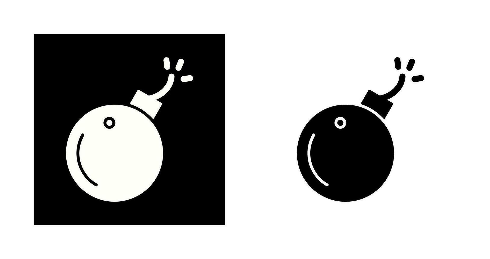 Exploding Cannon Ball Vector Icon