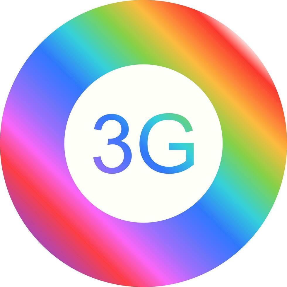 icono de vector 3g