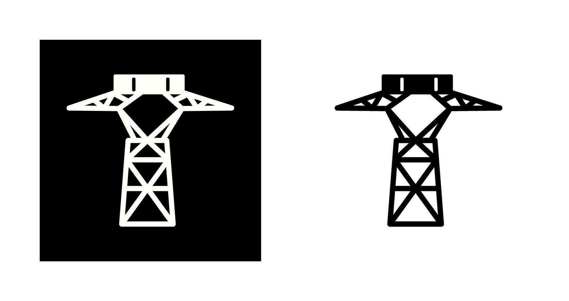 Power Line Vector Icon