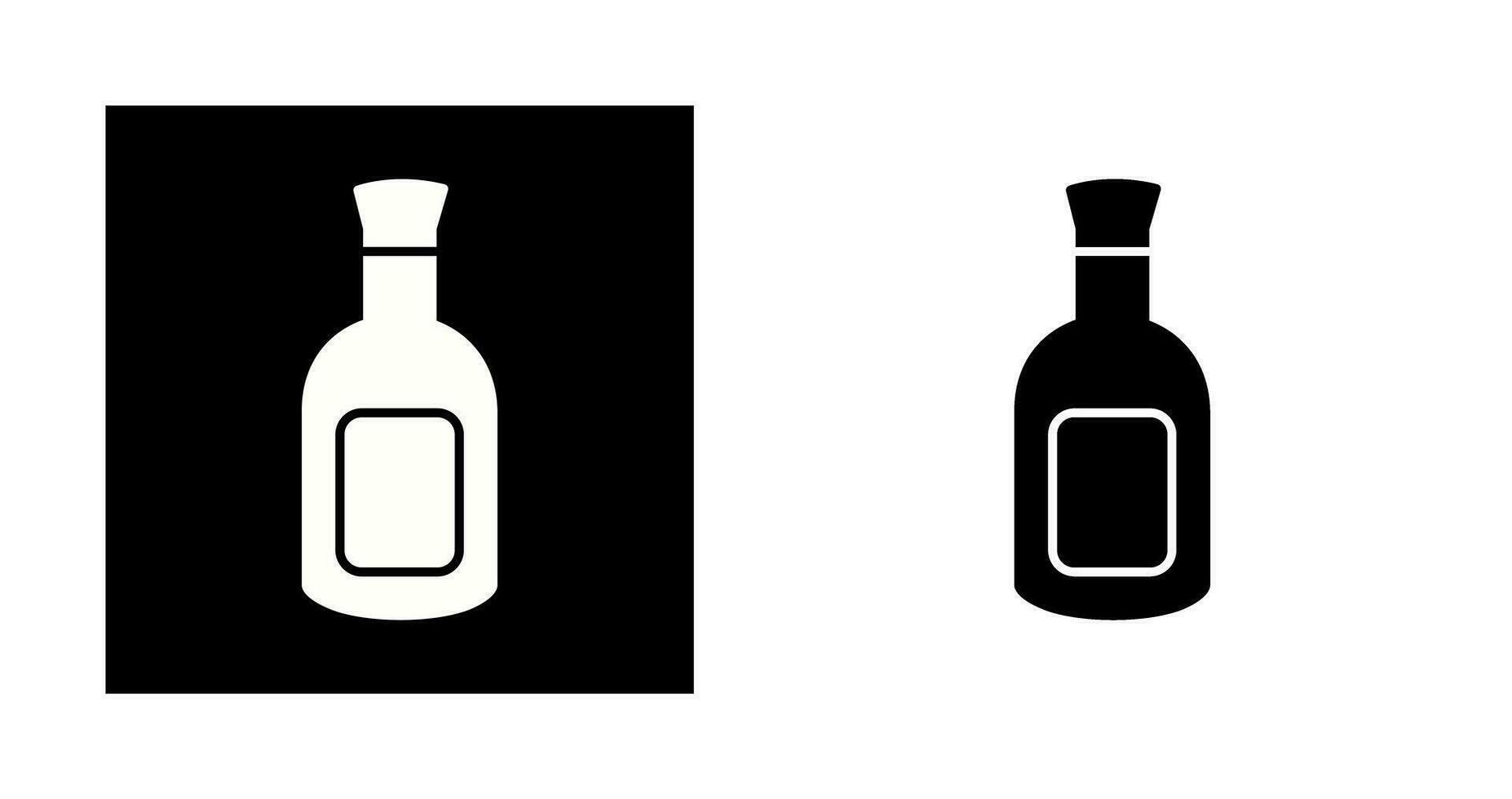 Drink Bottle Vector Icon