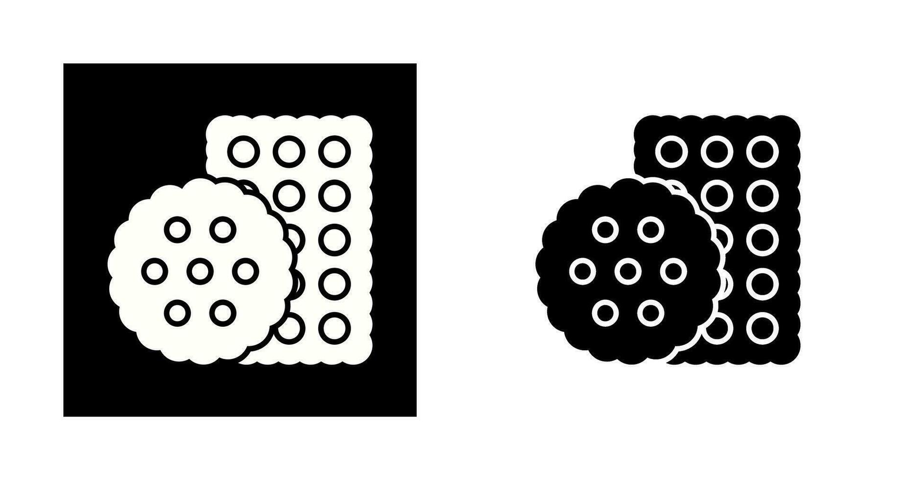 Biscuit Vector Icon