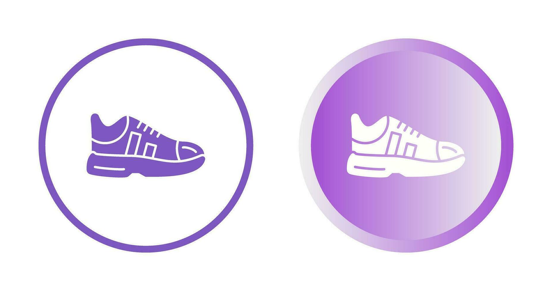 icono de vector de zapatillas