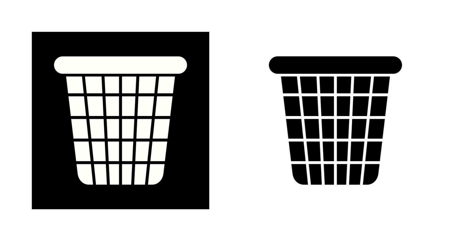 Trash Bin Vector Icon