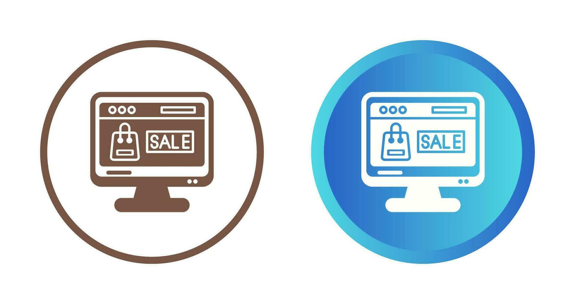 Online Sale Vector Icon