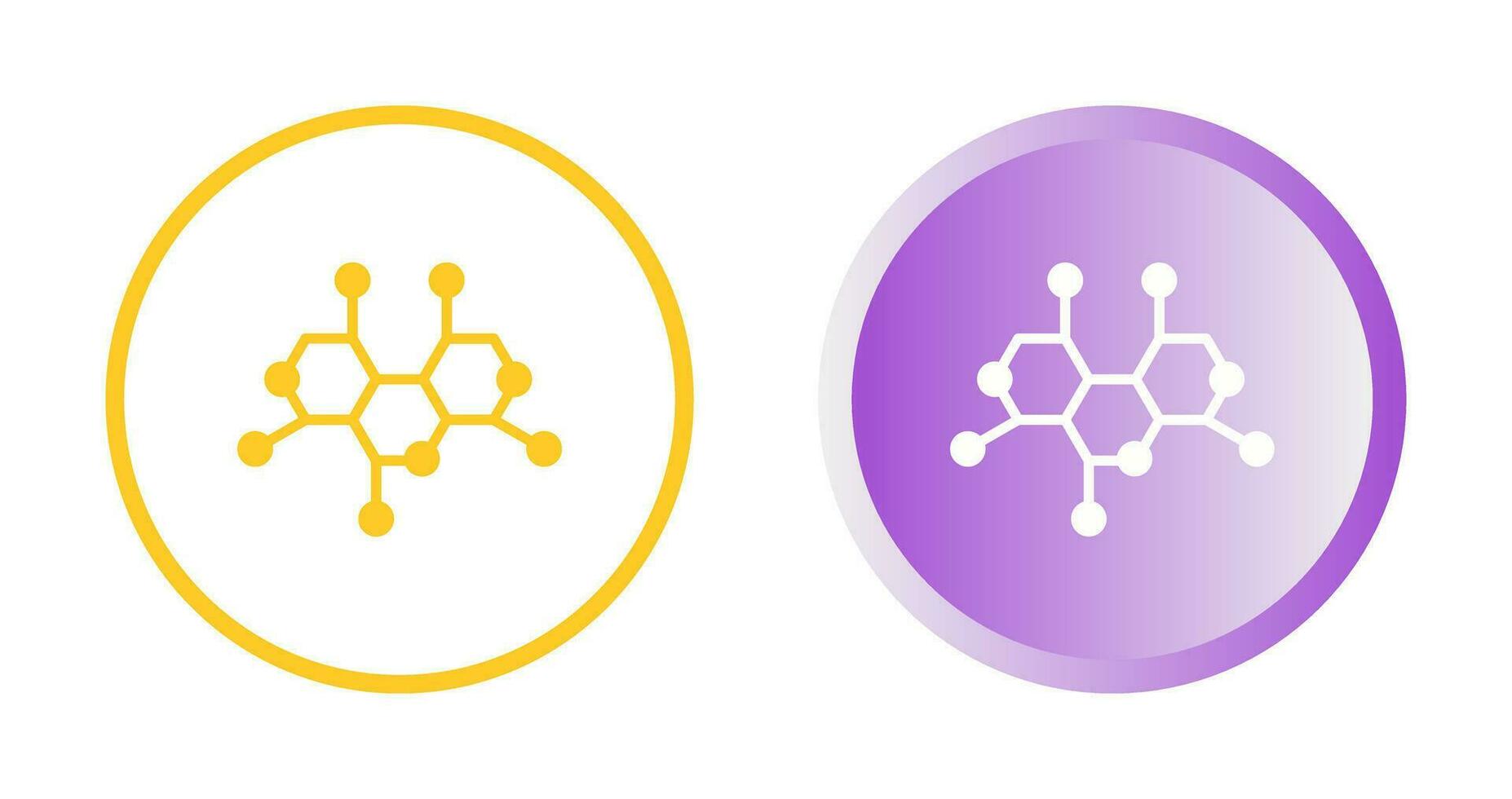 Molecule Structure Vector Icon