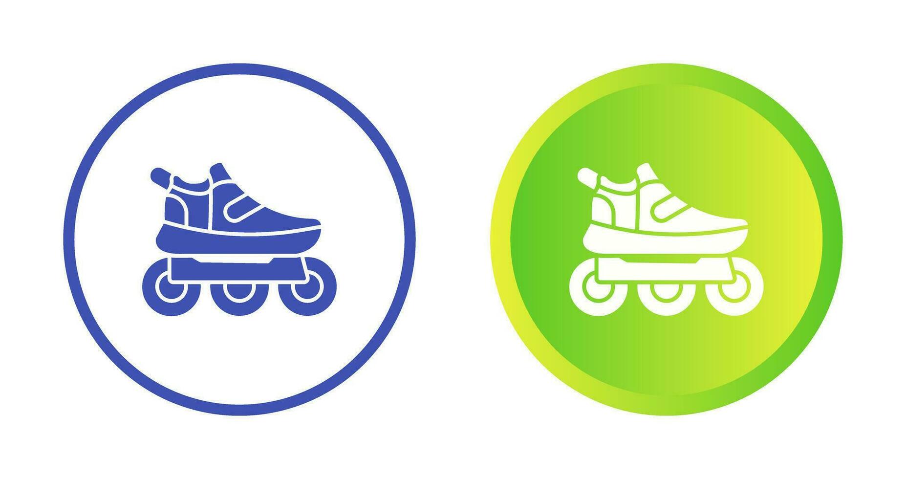 Roller Skates Vector Icon