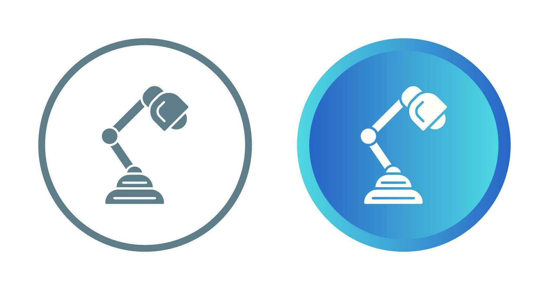 Table Lamp Vector Icon