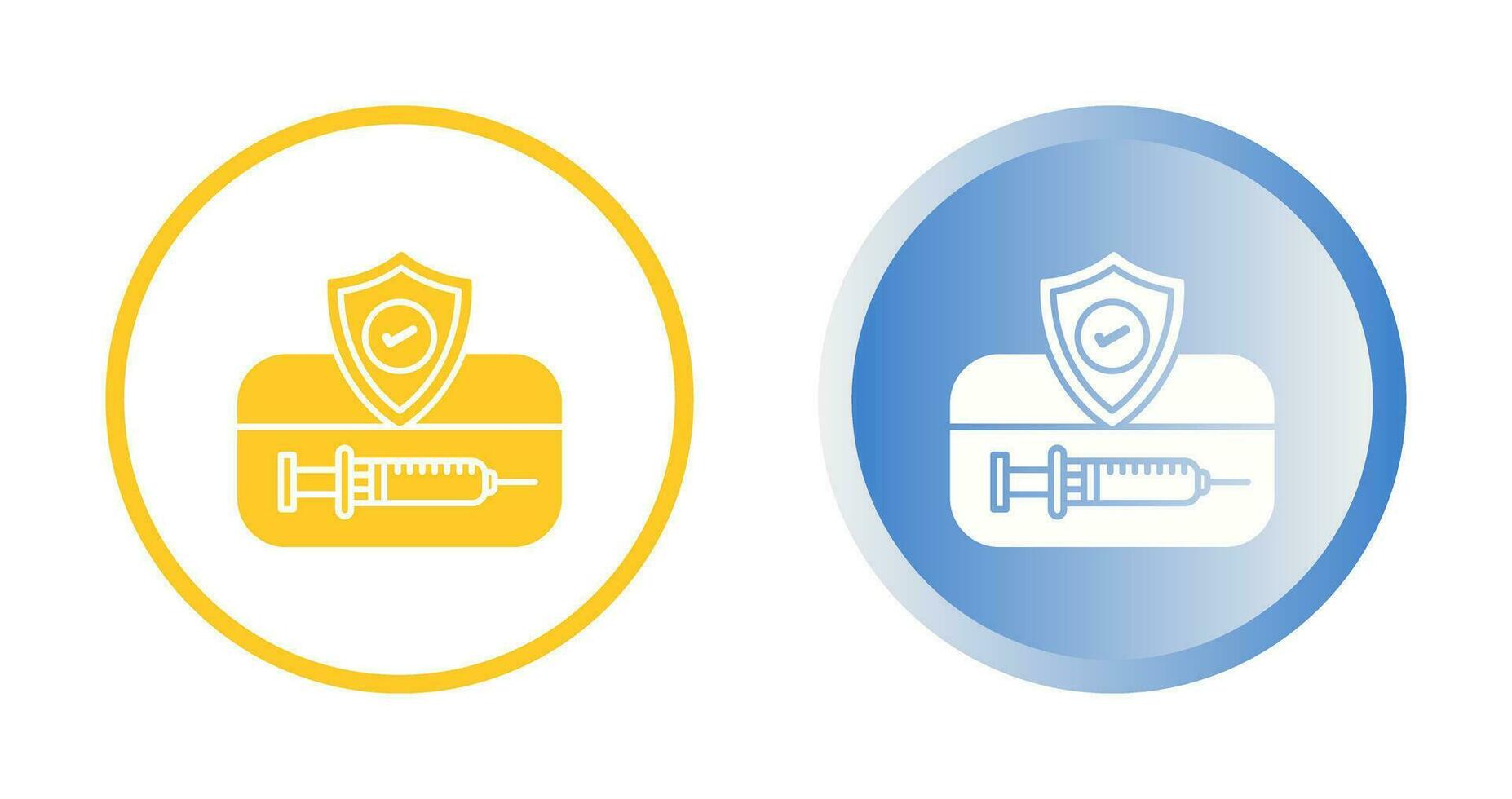 Vaccination Card Vector Icon