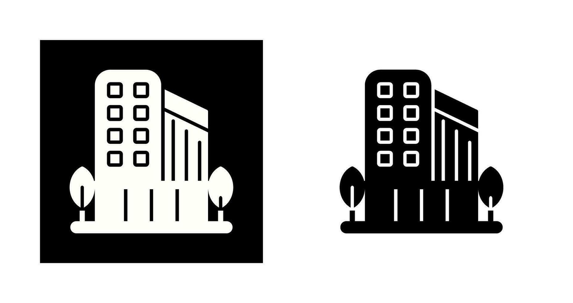 Office Building Vector Icon