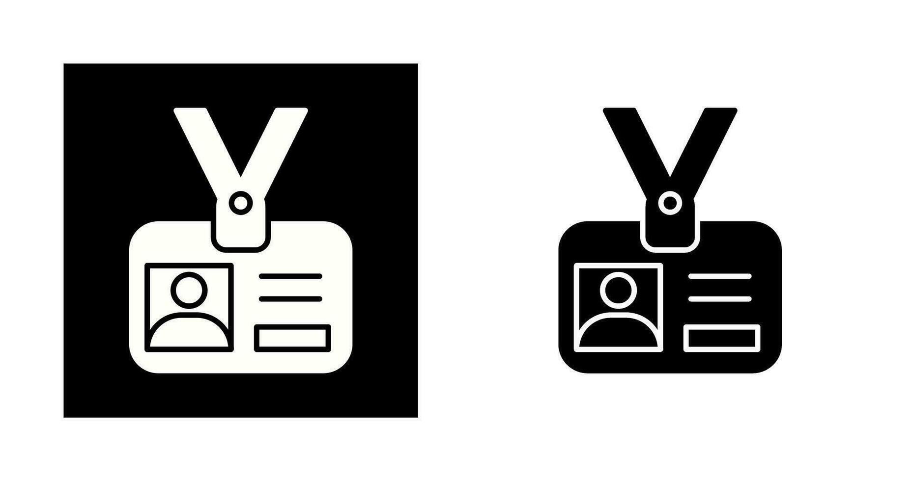 Id Card Vector Icon