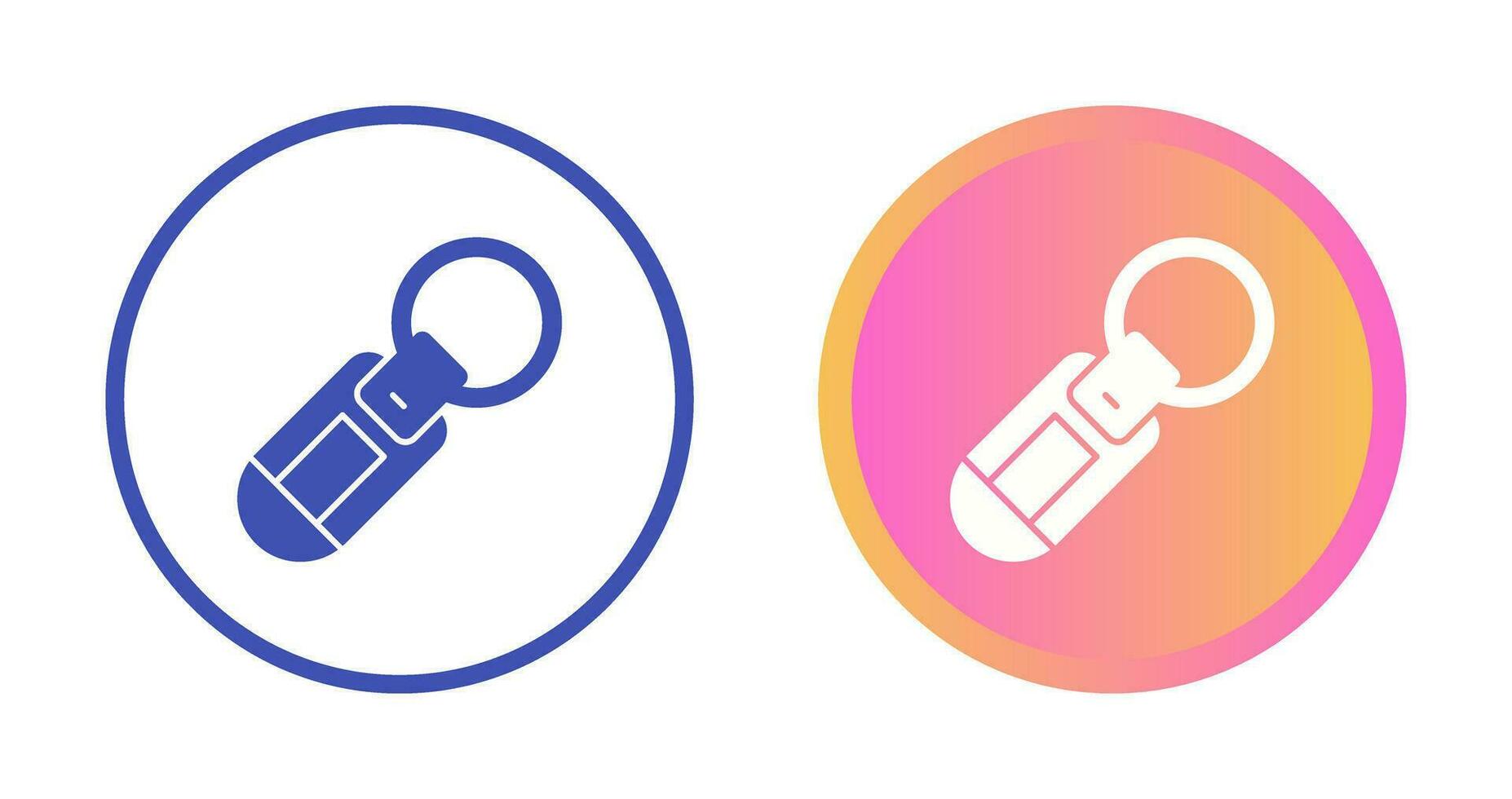 Keychain Vector Icon