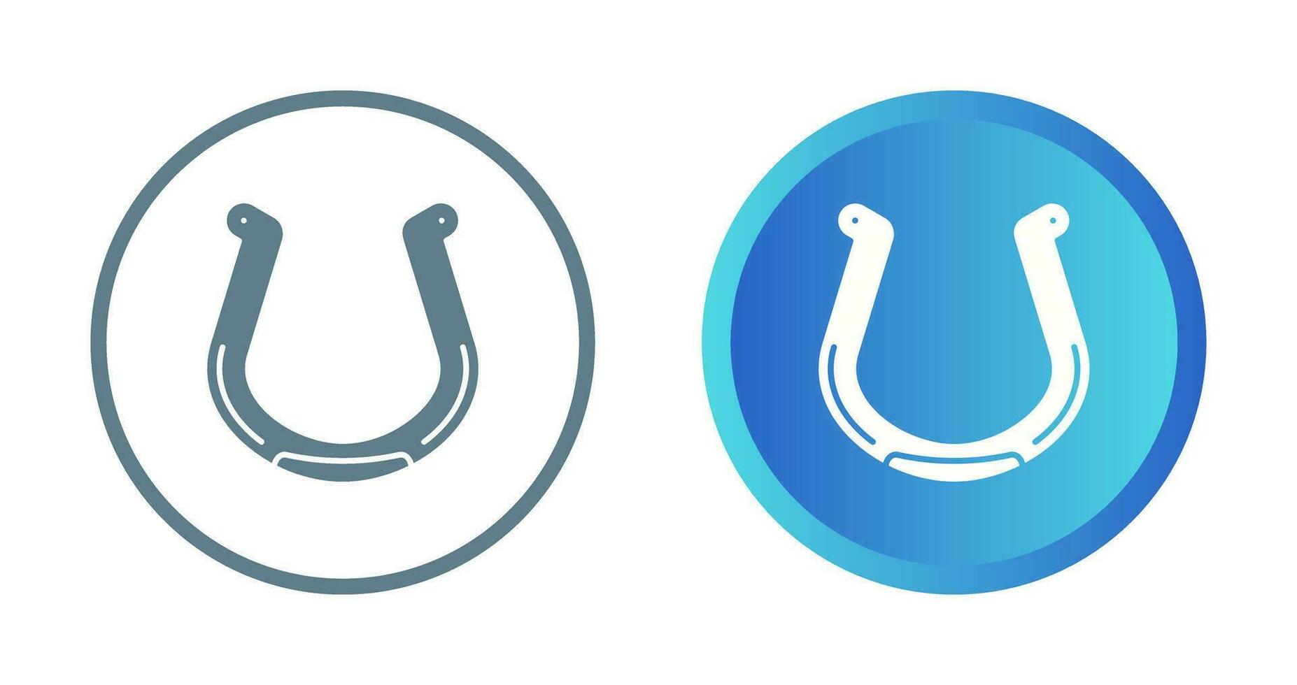 Horseshoe Vector Icon