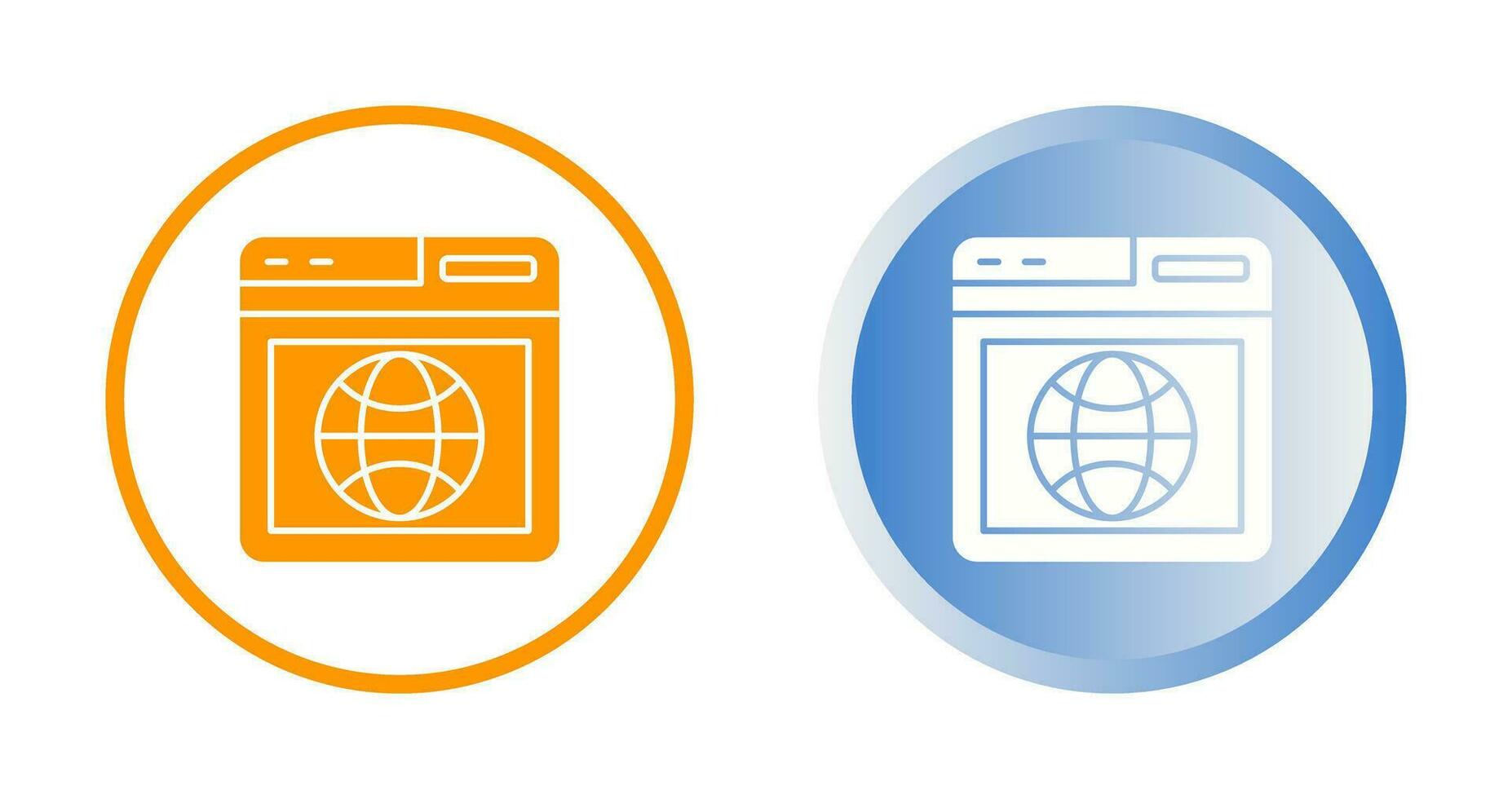 Browser Vector Icon