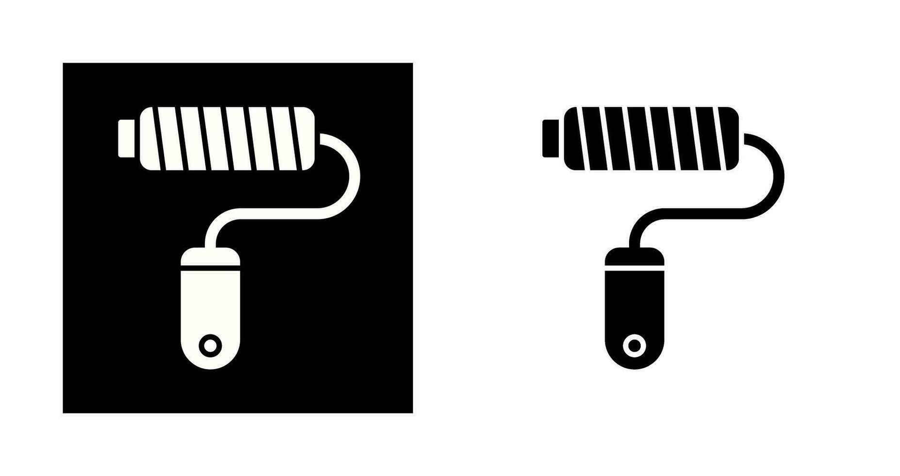 Painting Roller Vector Icon