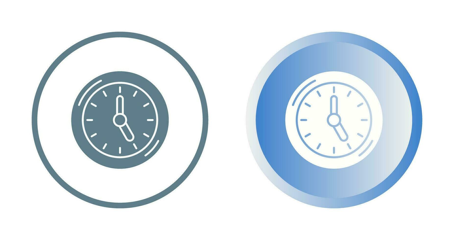Clock Vector Icon