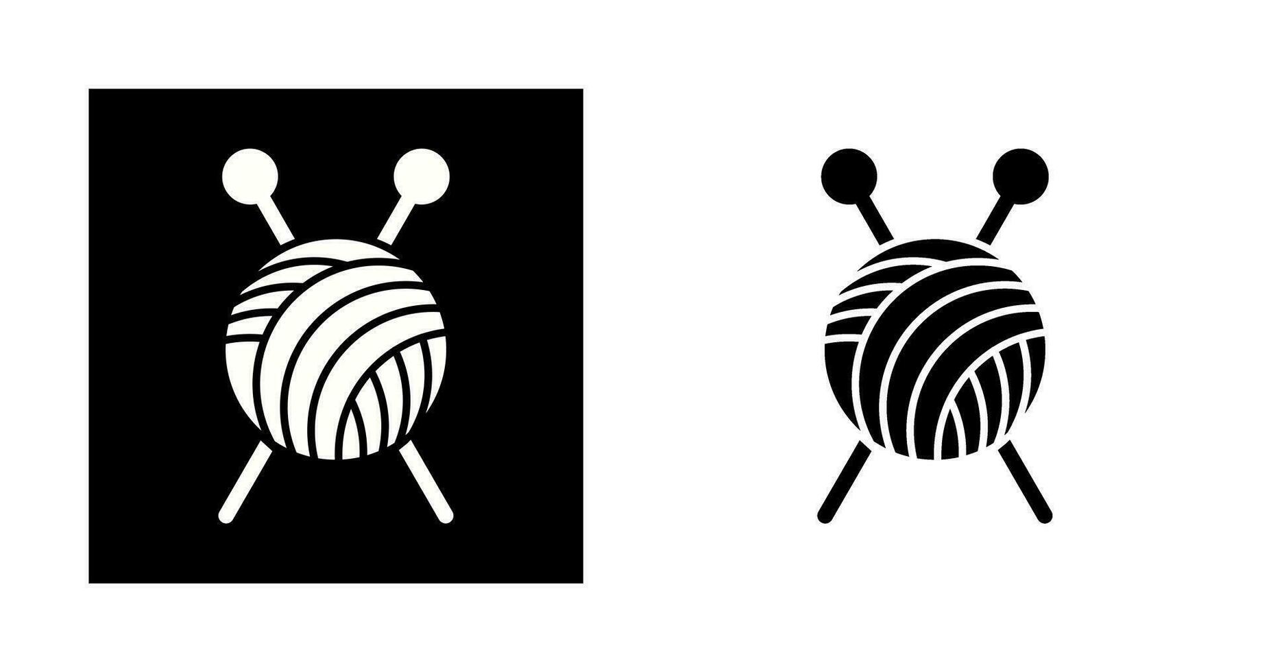 Knitting Vector Icon