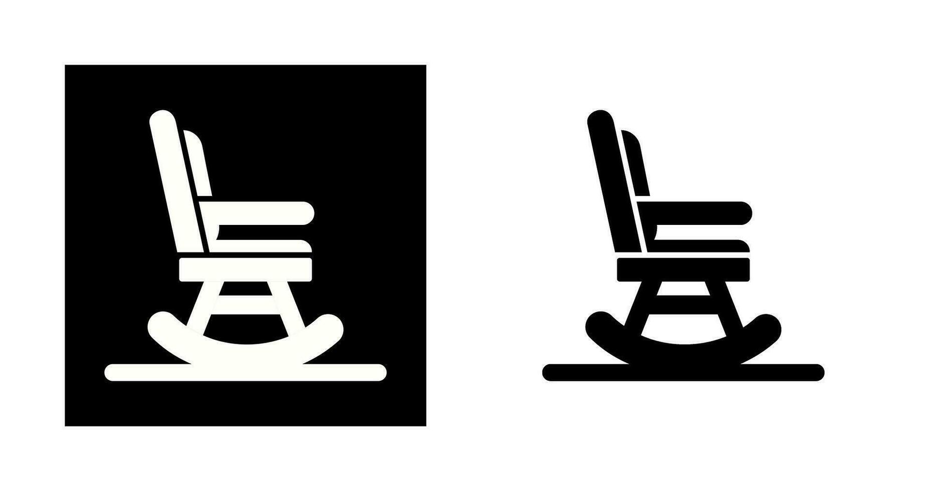 Rocking Chair Vector Icon