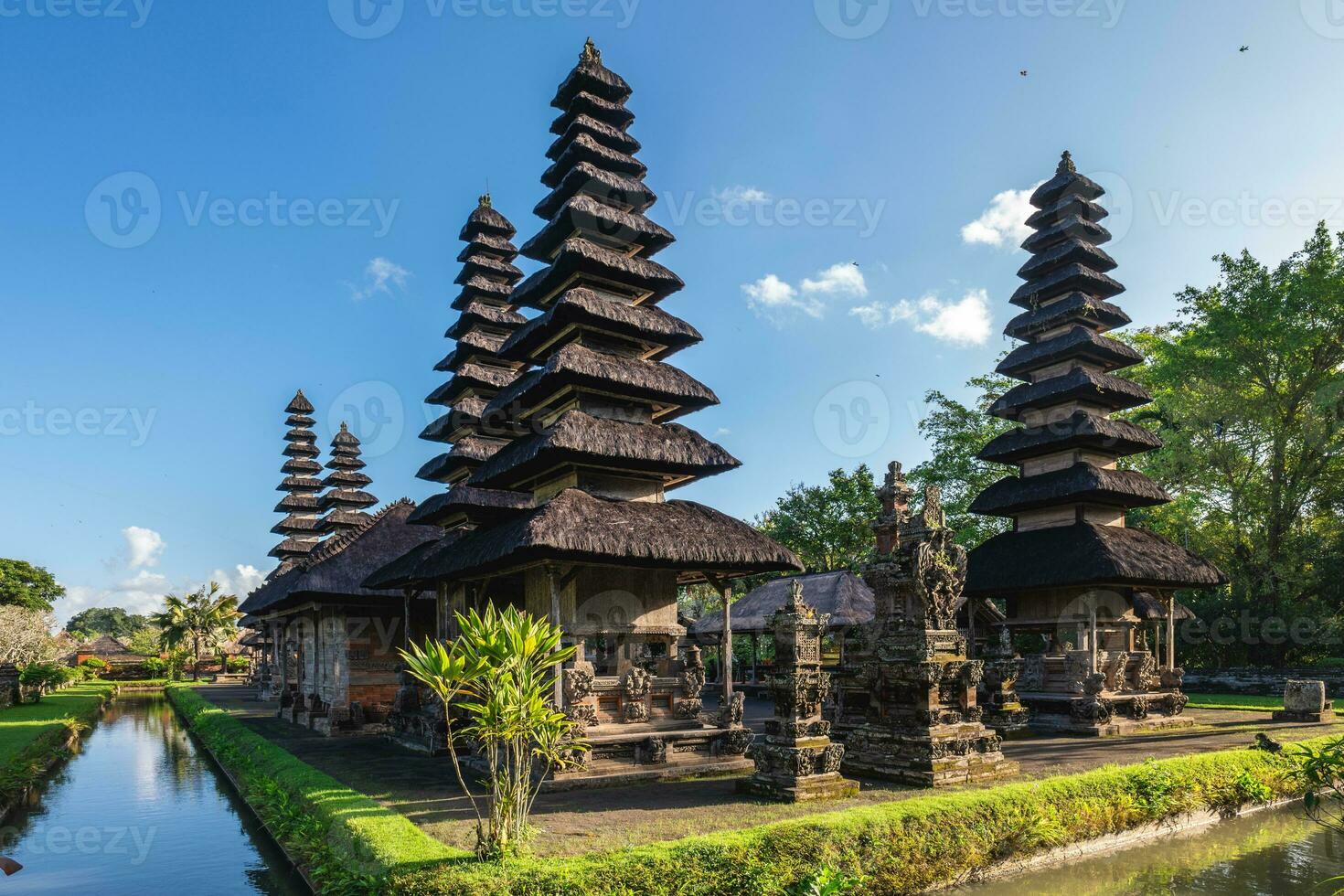 Pura Taman Ayun, a Balinese temple and garden in Mengwi subdistrict in Badung Regency, Bali, Indonesia. photo