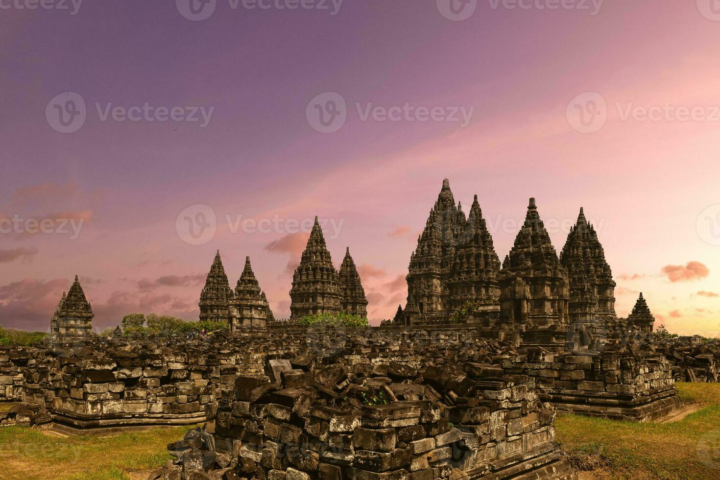 Prambanan, a Hindu temple compound in Yogyakarta, southern Java, Indonesia, photo