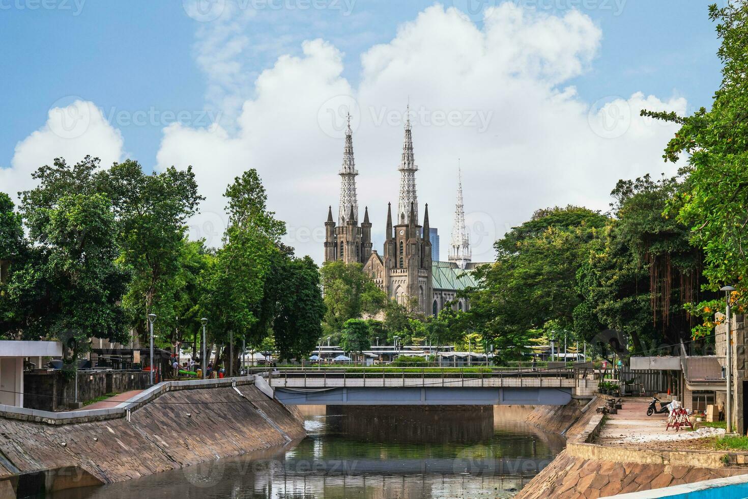 Jakarta Cathedral, a Roman Catholic cathedral located in Jakarta, Indonesia photo