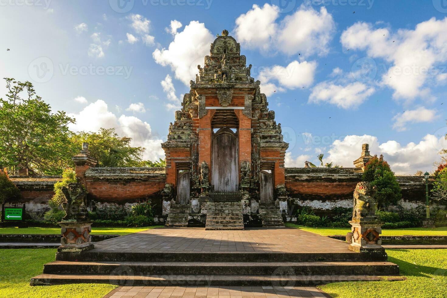 Pura Taman Ayun, a Balinese temple and garden in Mengwi subdistrict in Badung Regency, Bali, Indonesia. photo
