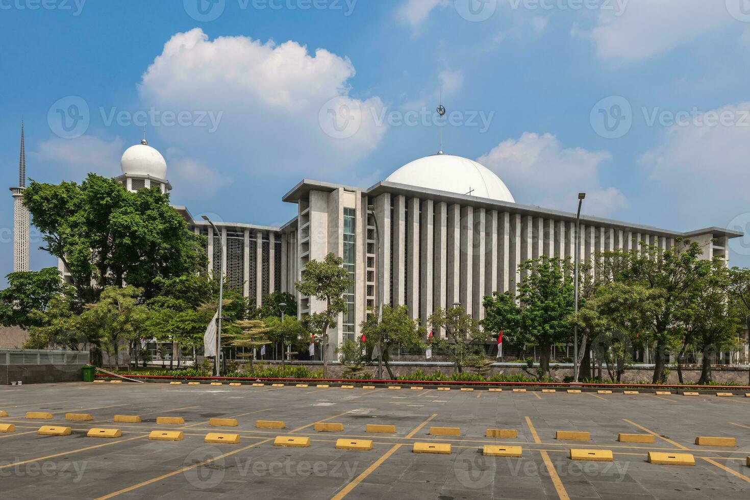 masjid istiqlal, independencia mezquita, situado a centrar de Jacarta en Indonesia foto