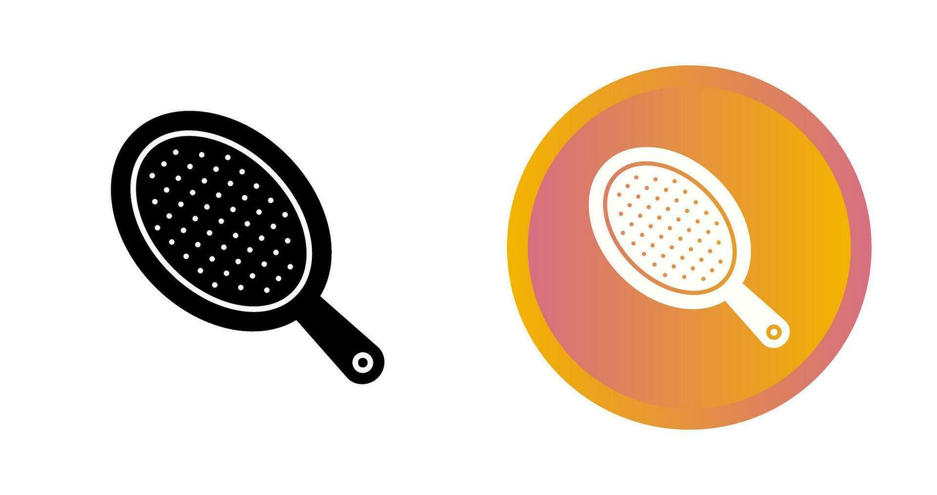 Hair Brush Vector Icon