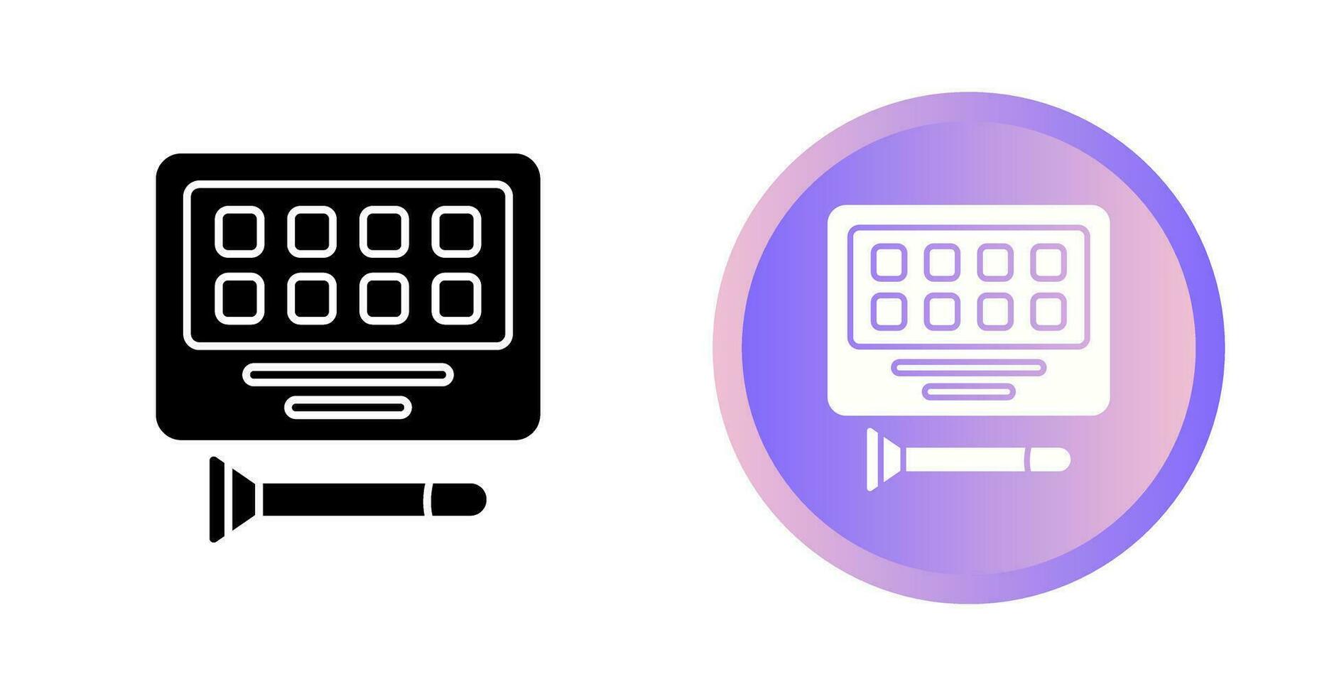 Eyeshadow Vector Icon