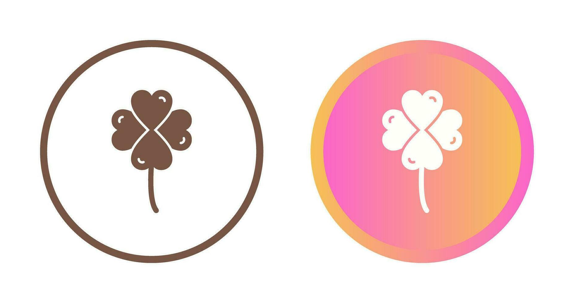 Clover Vector Icon