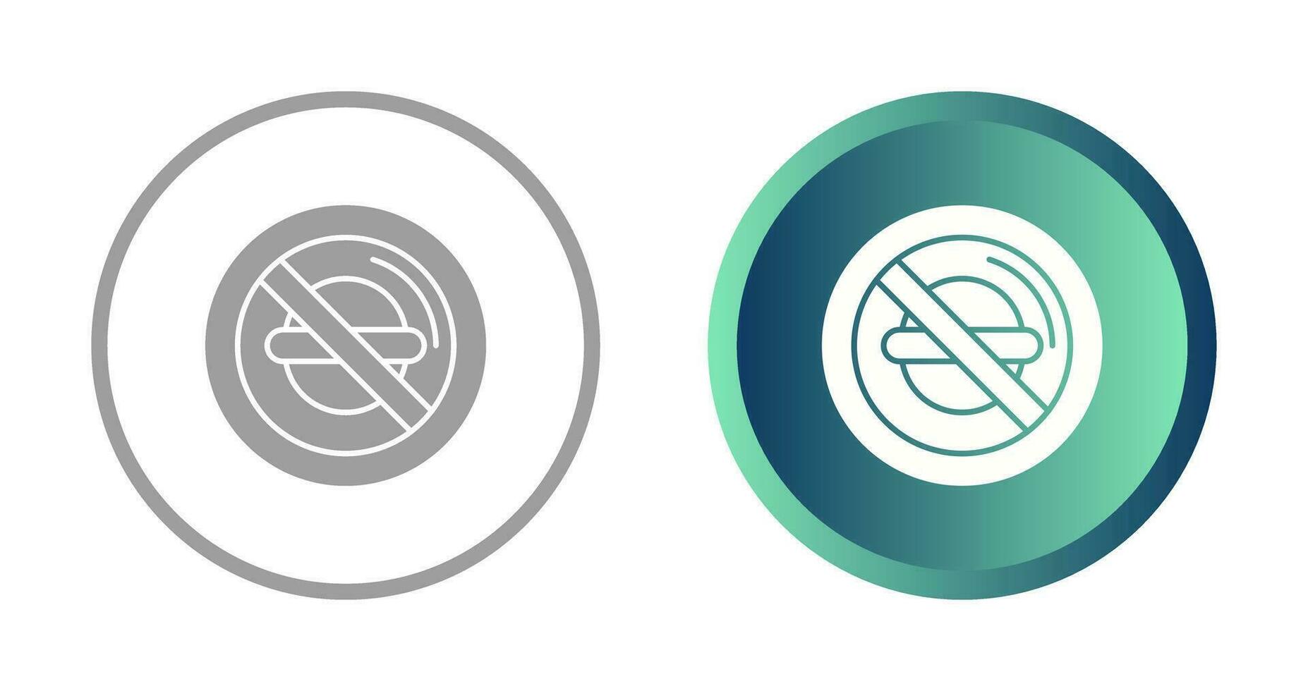 No Food Vector Icon