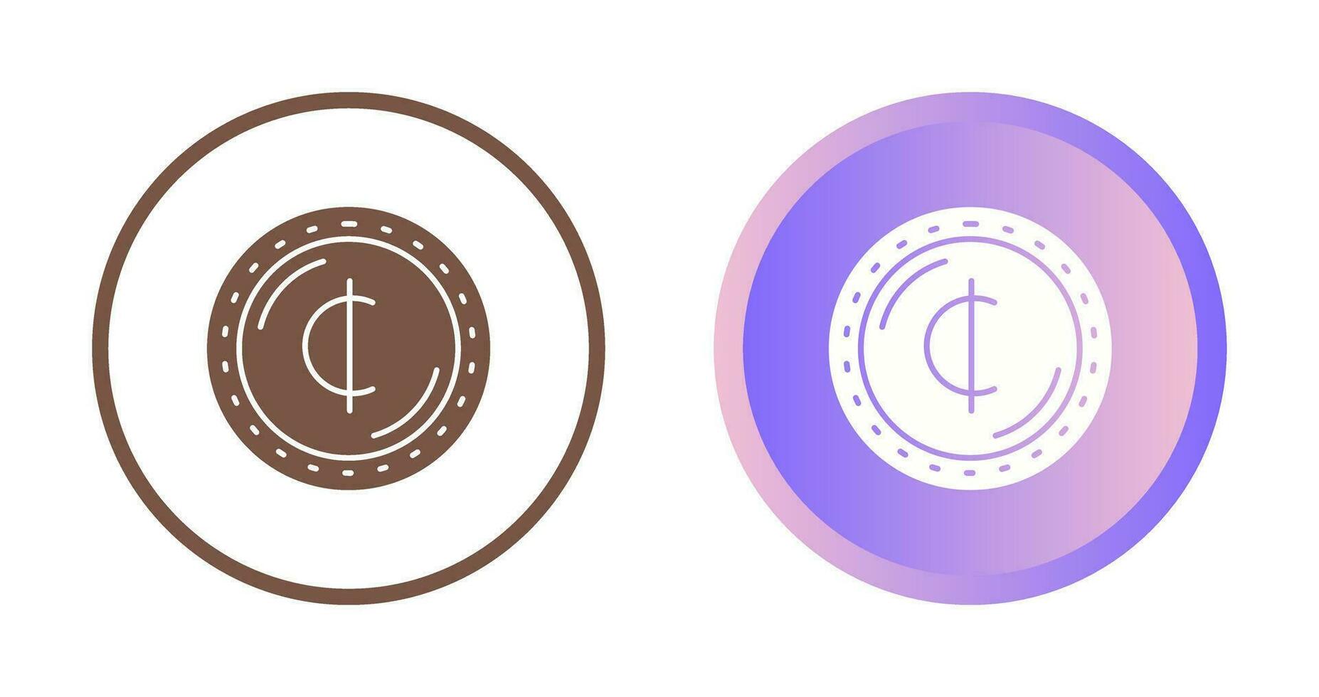 Cedis Currency Vector Icon