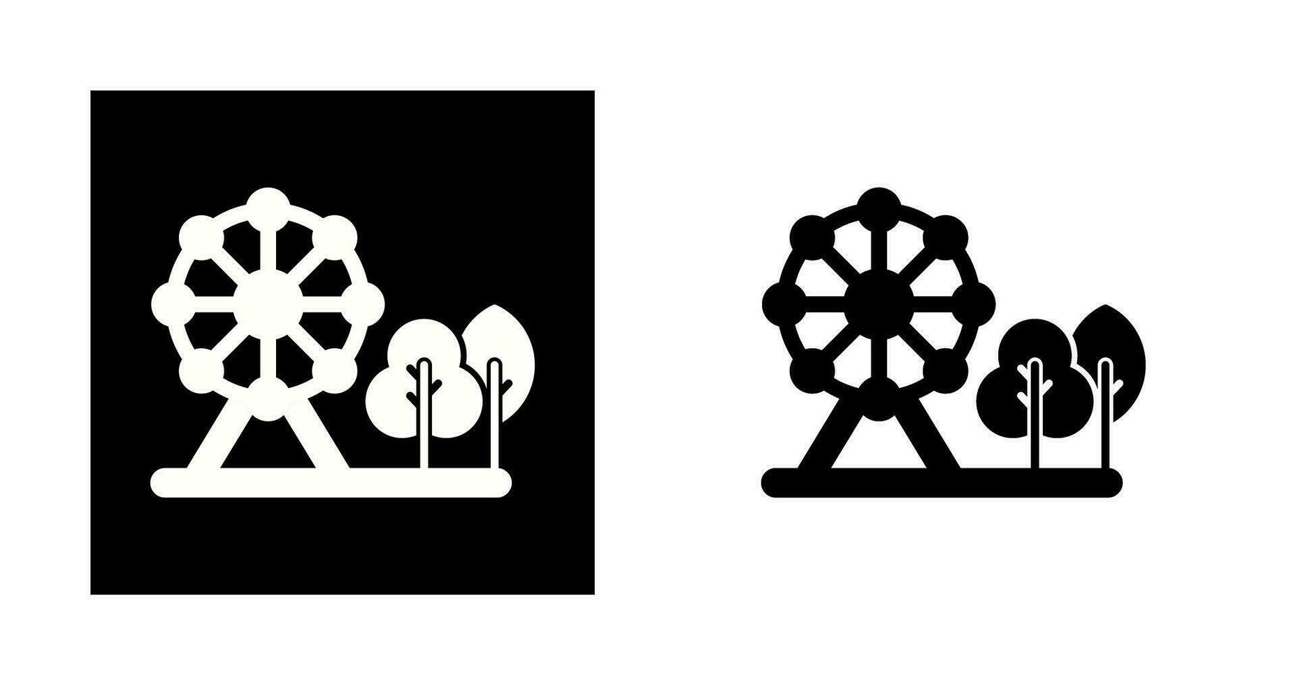 Park Vector Icon