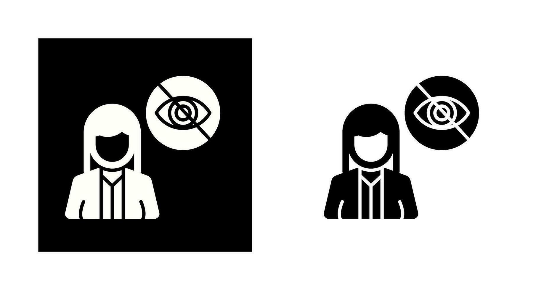 Blind Vector Icon