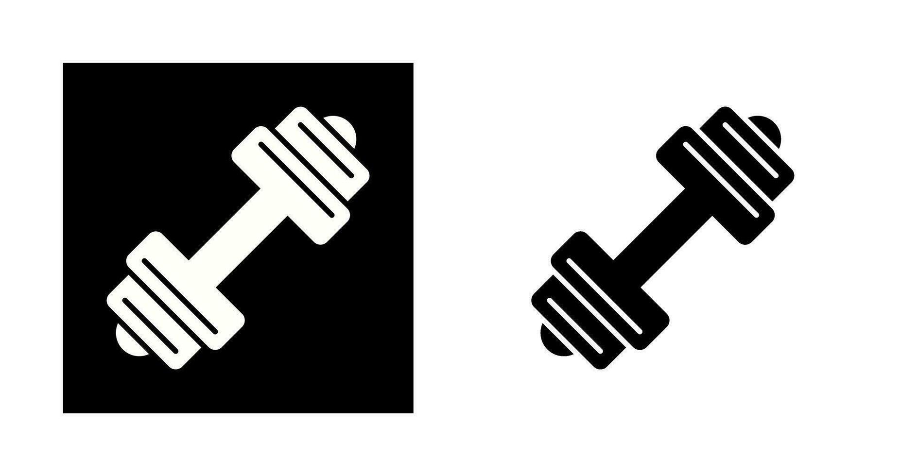 Dumbbell Vector Icon