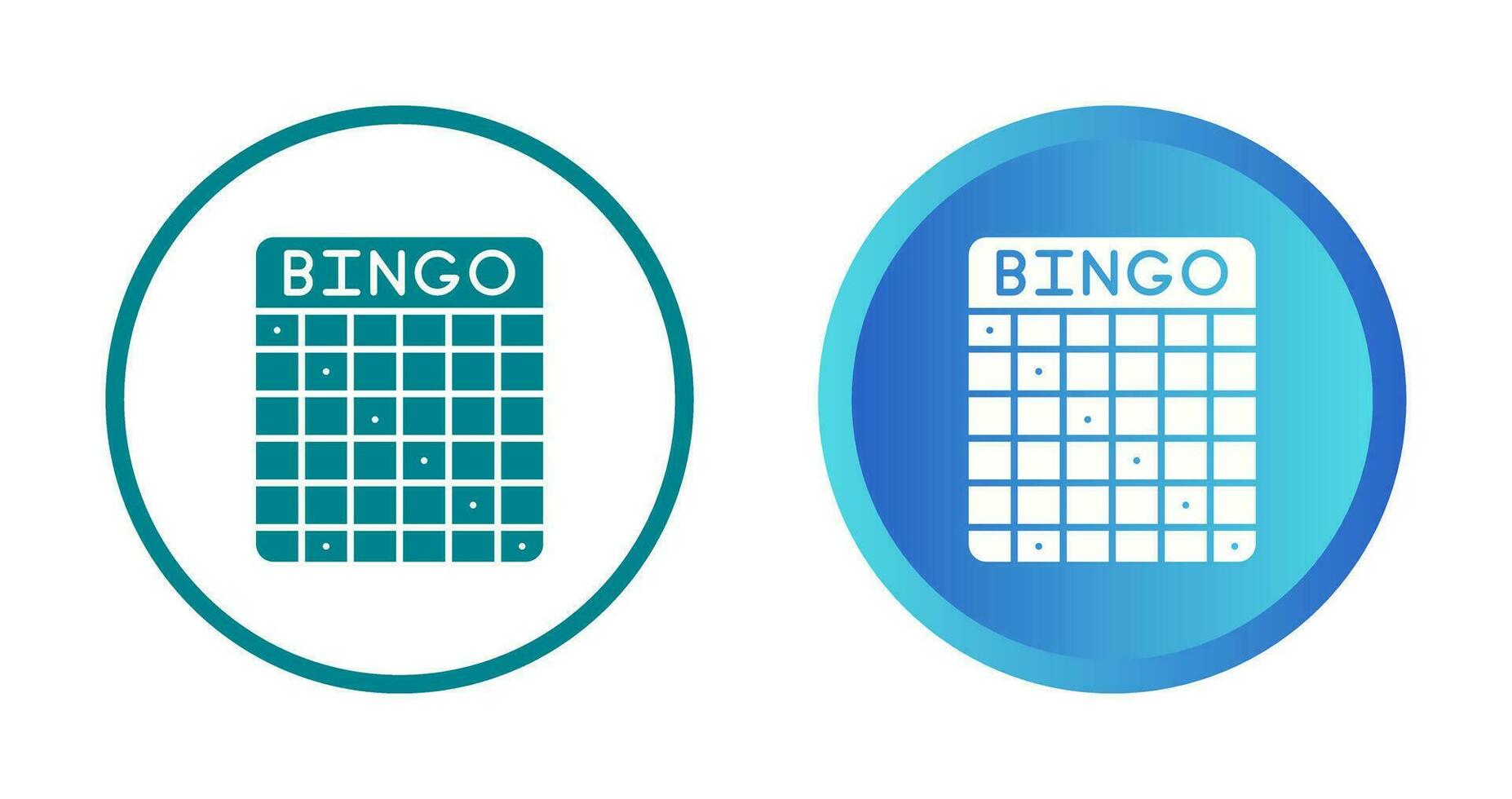 Bingo Vector Icon