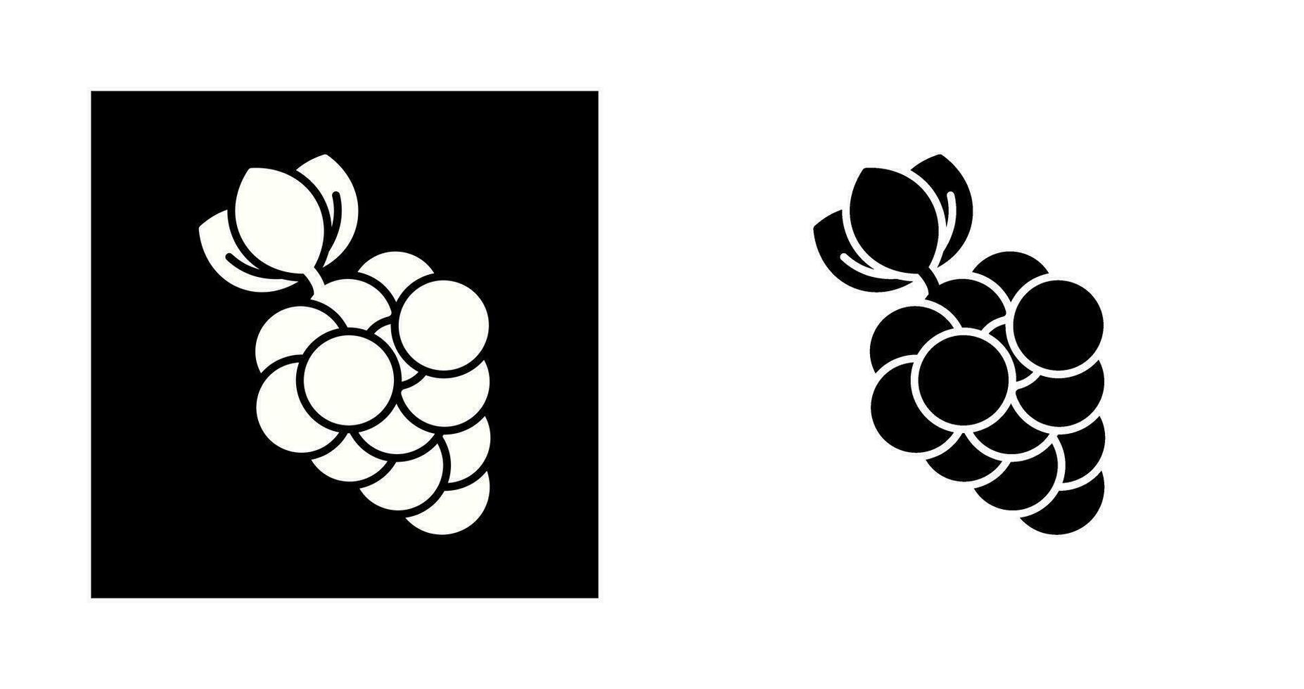 Grapes Vector Icon